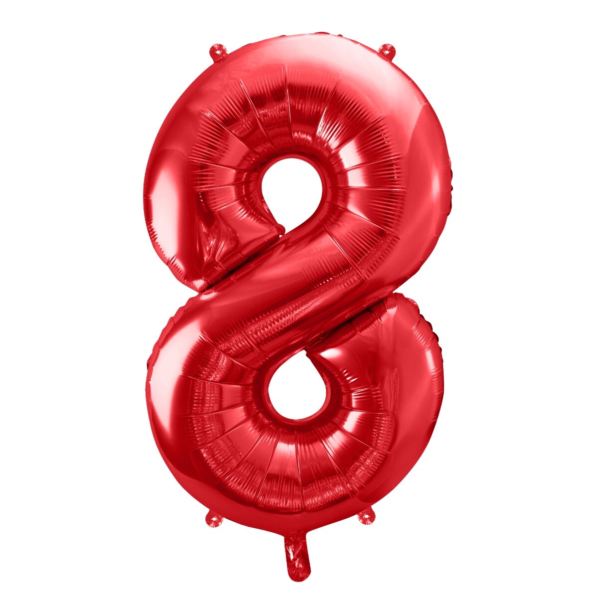 Luftballons – Rote Zahlen, 86 cm