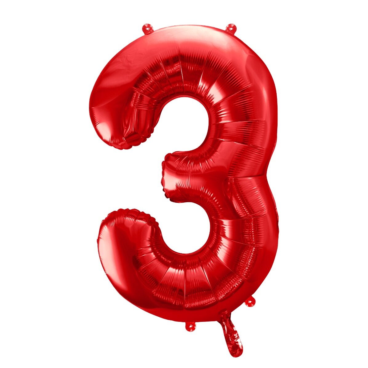 Luftballons – Rote Zahlen, 86 cm