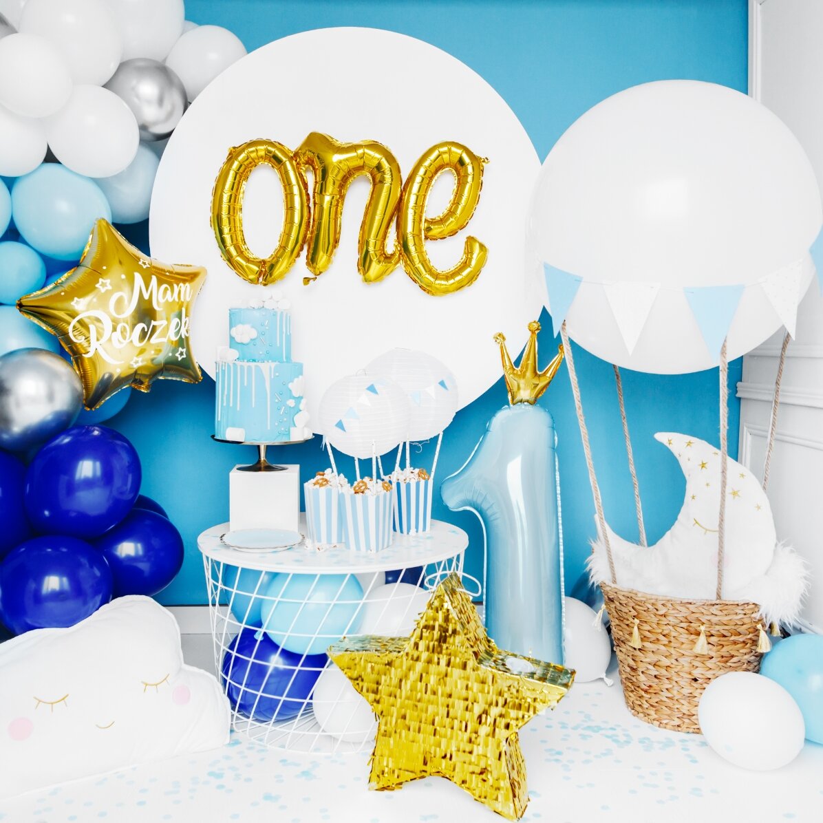 Ballon mit der Zahl 1 – Prince