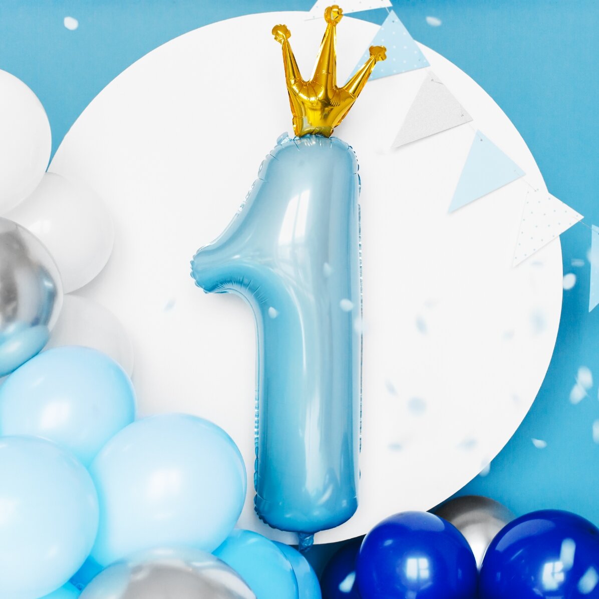 Ballon mit der Zahl 1 – Prince