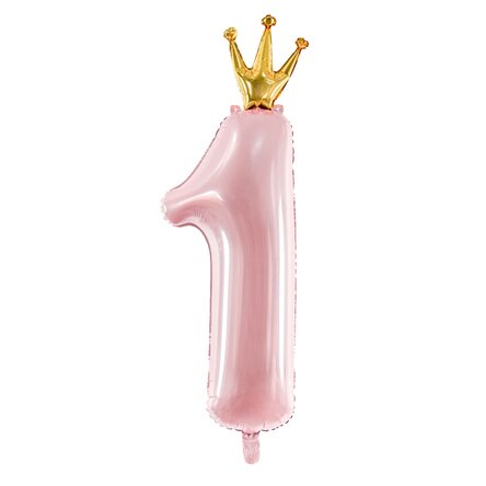 Ballon mit der Zahl 1 – Princess