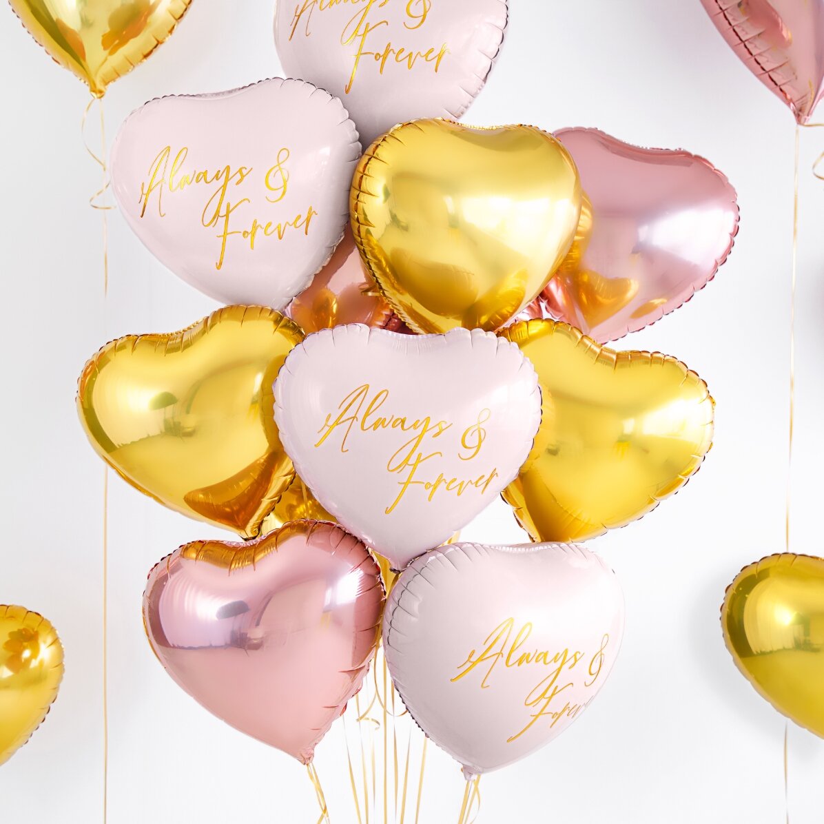 Balloon - Golden Heart 45cm