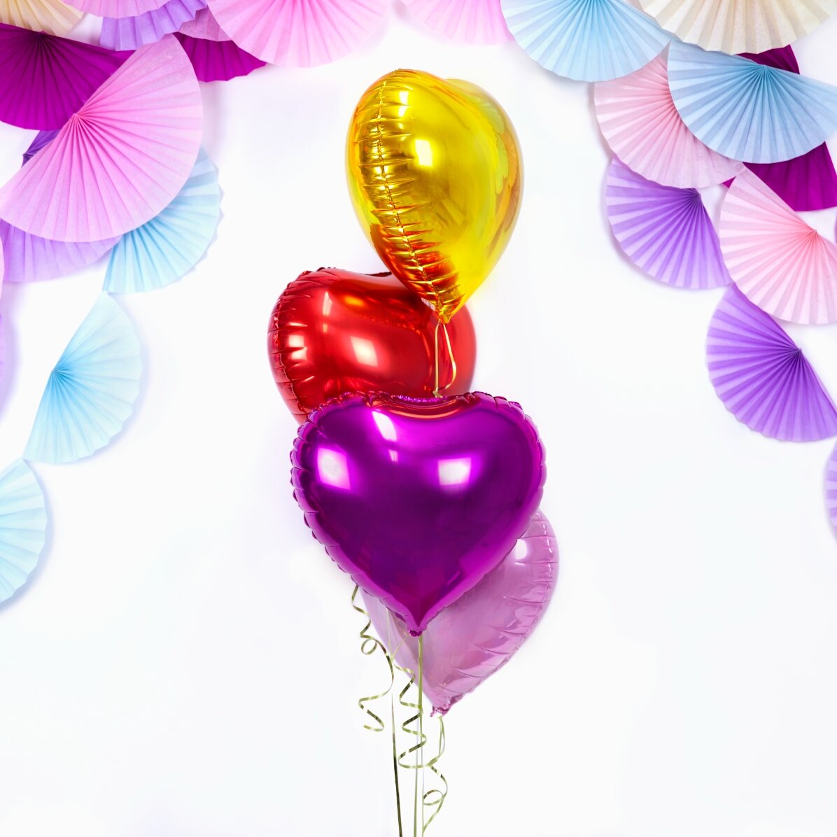 Luftballon – Rotes Herz, 61 cm