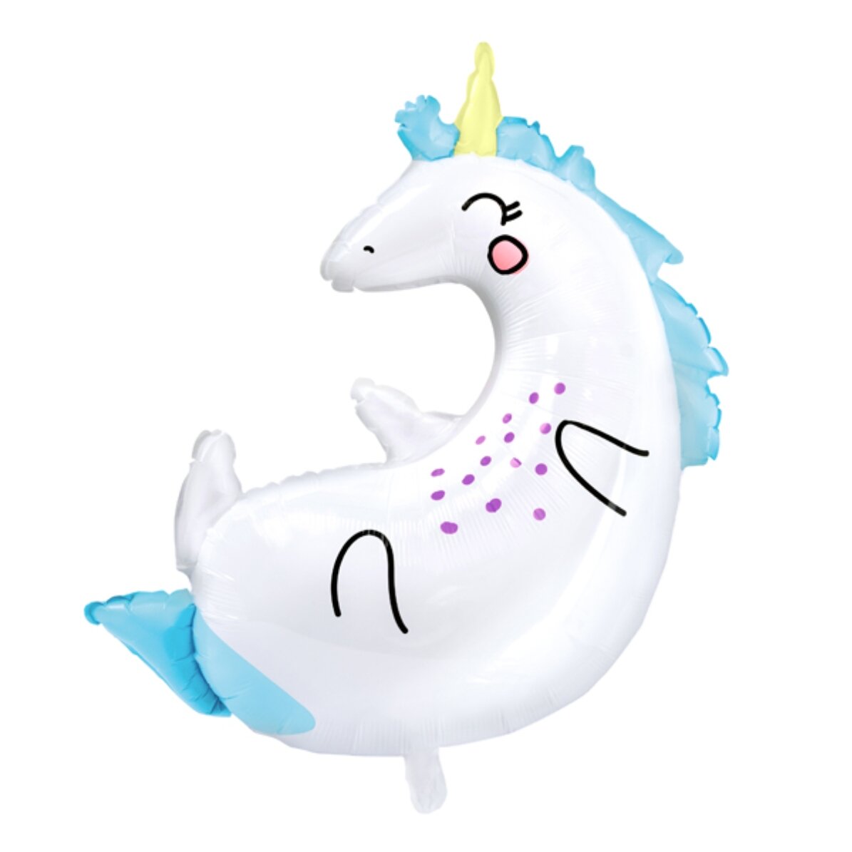 Luftballon – Weißes Einhorn