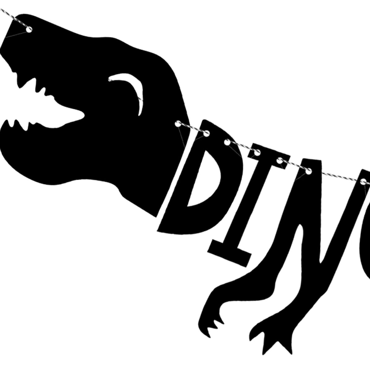 Banner „Dino-Party“
