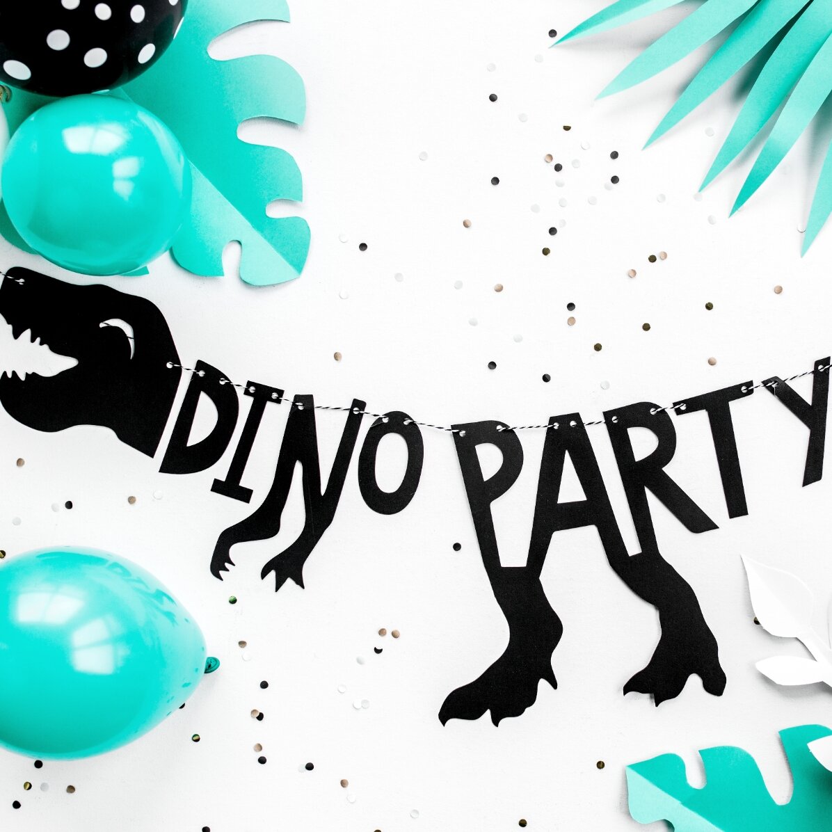 Banner „Dino-Party“