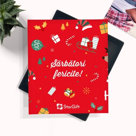 Die Erinnerungskiste – 32 Fotos mit Botschaft – Weihnachtsmotiv
