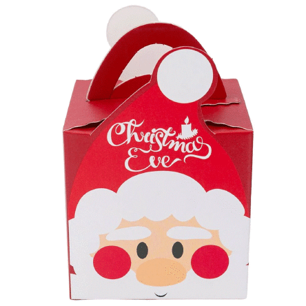 Geschenkbox mit Kugeln / Süßigkeiten / Dekorationen und anderen kleinen Geschenken