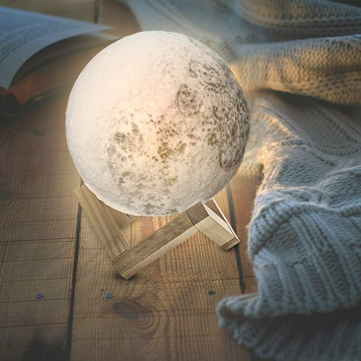 3D-Mondlampe