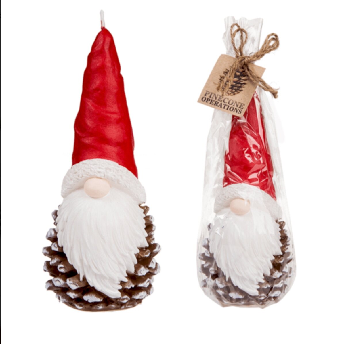 Weihnachtskerzenfigur – Wichtel