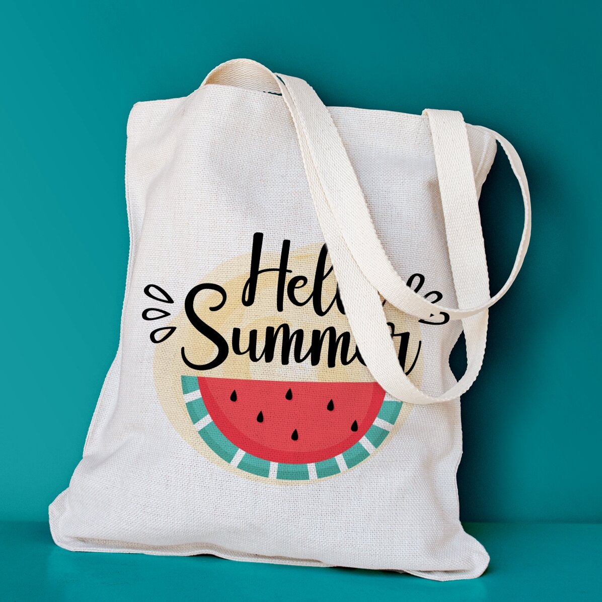 Personalised bag - Hello, summer