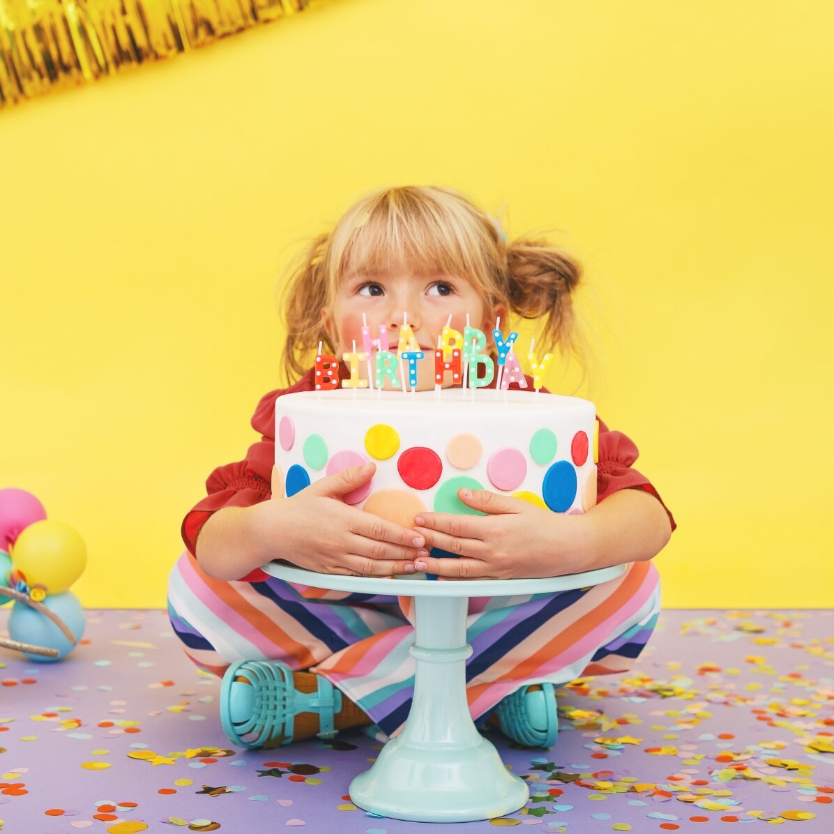 Tortenkerzen – „Happy Birthday“-Set