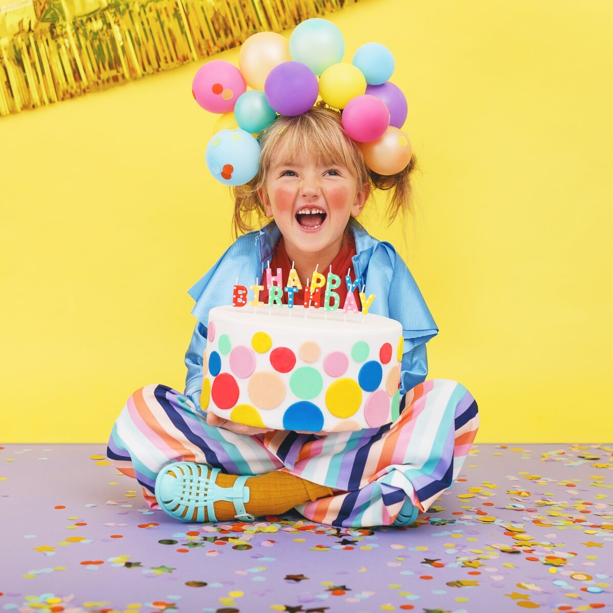 Tortenkerzen – „Happy Birthday“-Set
