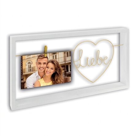 Fotorahmen „Love“ mit einem Foto