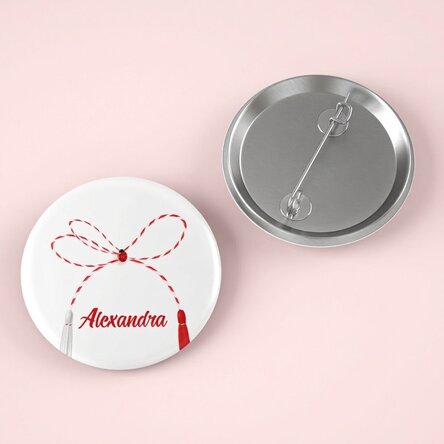 Personalisiertes Button mit deinem Namen