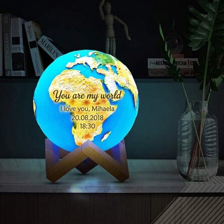 3D Globe Lamp