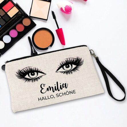 Personalisierte Kosmetiktasche mit Namen – Hello gorgeous