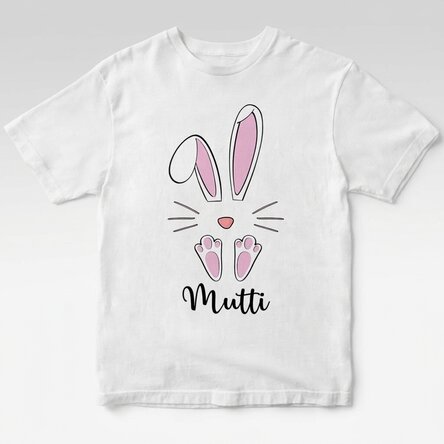 Personalisiertes T-Shirt mit Aufdruck – Hase