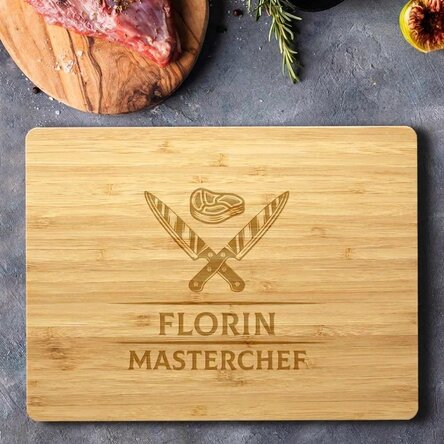 Individuell beschrifteter Hackmesser – Messer