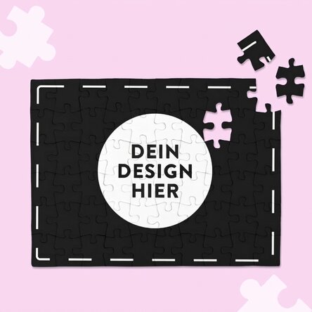Individuell gestaltetes Puzzle mit deinem Motiv, 20 x 15 cm