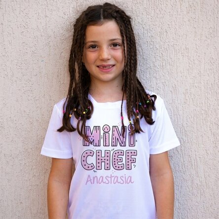 Personalisiertes Sport-T-Shirt für Kinder mit Namen – Mini Boss
