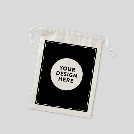Small gift bag personalised with your own design