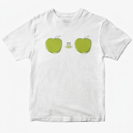 Personalisiertes Baumwoll-T-Shirt mit Aufdruck – MERE