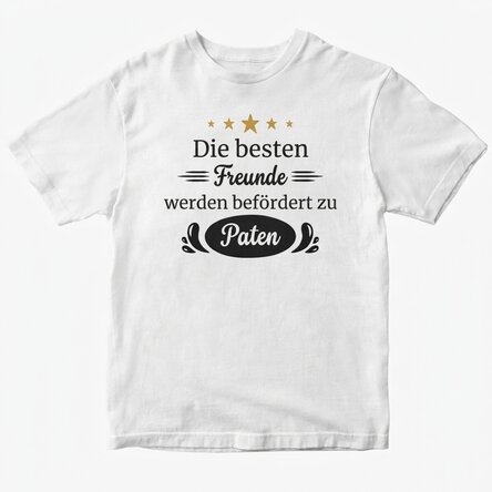 Personalisiertes Baumwoll-T-Shirt mit Aufdruck – Promovati nasi