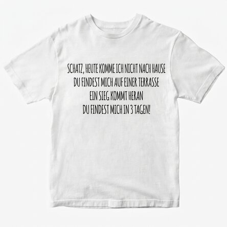 Personalisiertes Baumwoll-T-Shirt mit Aufdruck – Evadare EURO