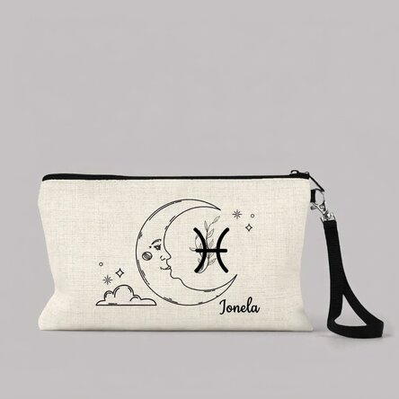 Personalised make-up kit with text - Pisces