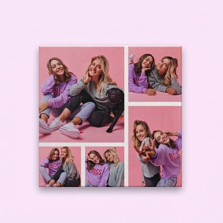Individuell gestaltetes Leinwandbild mit 5 Fotos
