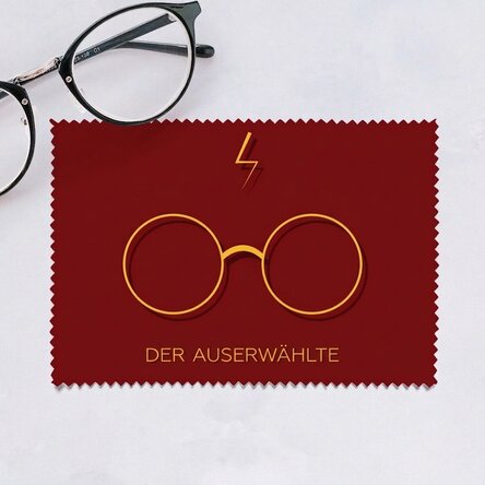 Individuell gestaltetes Reinigungstuch für Bildschirme/Brillen – Potter