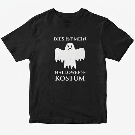 Personalisiertes Baumwoll-T-Shirt mit Aufdruck – Halloween