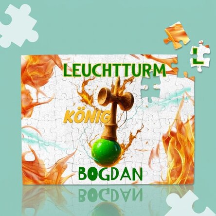 Individuell gestaltetes Puzzle für Kinder – Lighthouse King