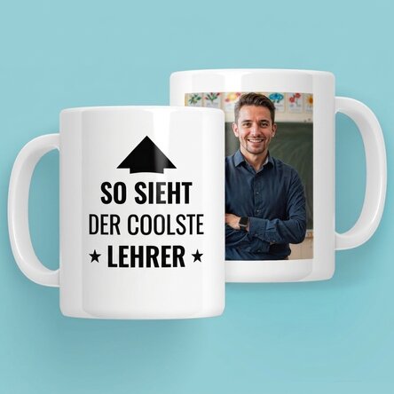Personalisierte Tasse mit Foto und Text – So sieht sie aus