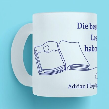 Personalisierte Tasse mit Text für Lehrer