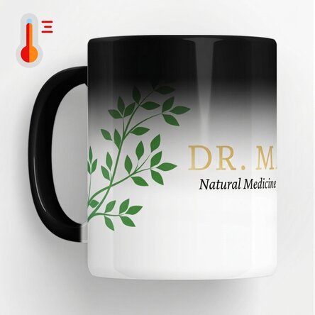 Personalisierte Thermobecher mit Aufdruck – Golden Doctor