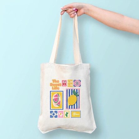 Personalisierte Tasche mit Namen – Summer
