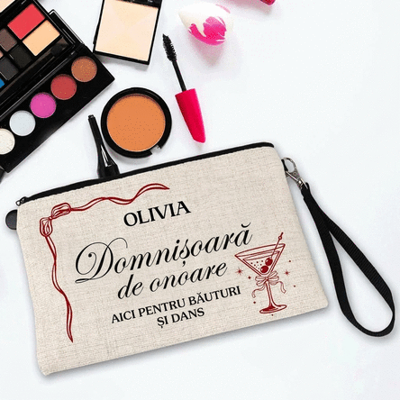 Individuell gestaltetes Make-up-Set mit Schriftzug – Das Brautteam