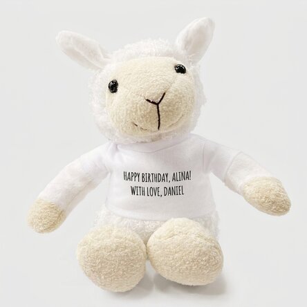 Personalised sheep with message