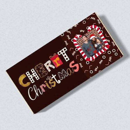 Personalisierte Weihnachtsschokolade – Merry Christmas