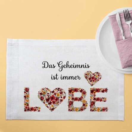 Individuell gestalteter Tellerhalter – The secret ingredient