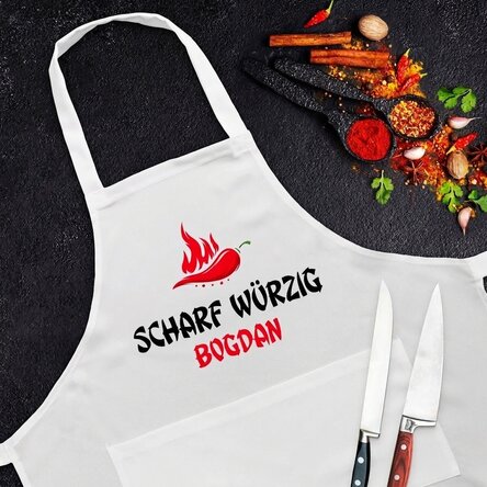 Individuell gestaltete T-Shirts mit Text – Spicy