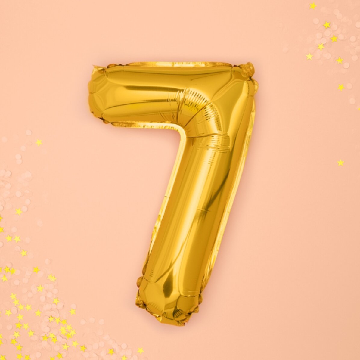 Luftballons – Goldene Zahlen, 35 cm