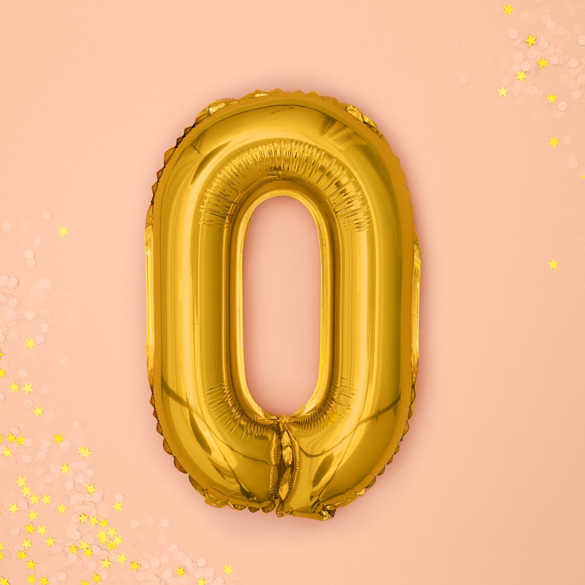 Luftballons – Goldene Zahlen, 35 cm