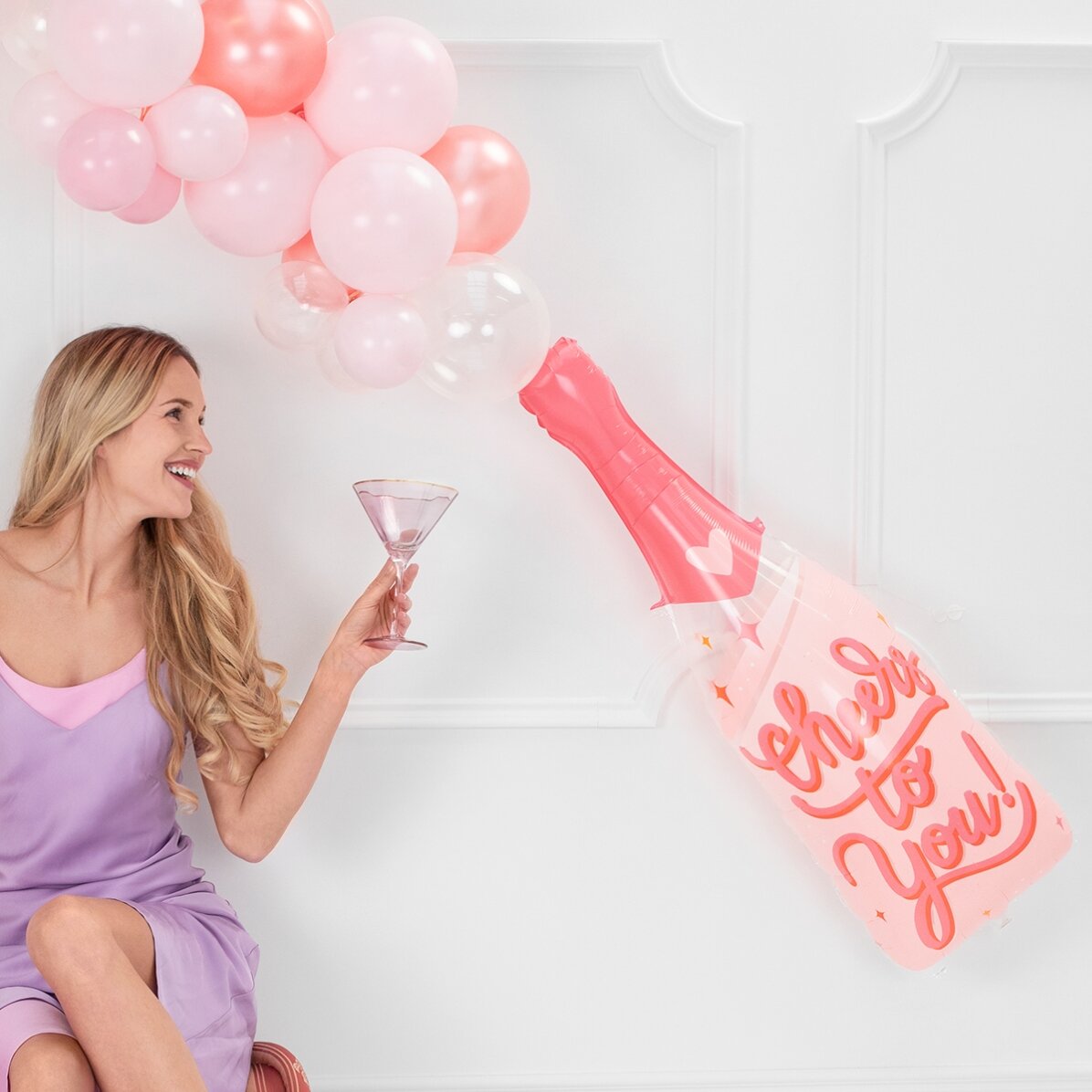 Ballon – Pink Bottle
