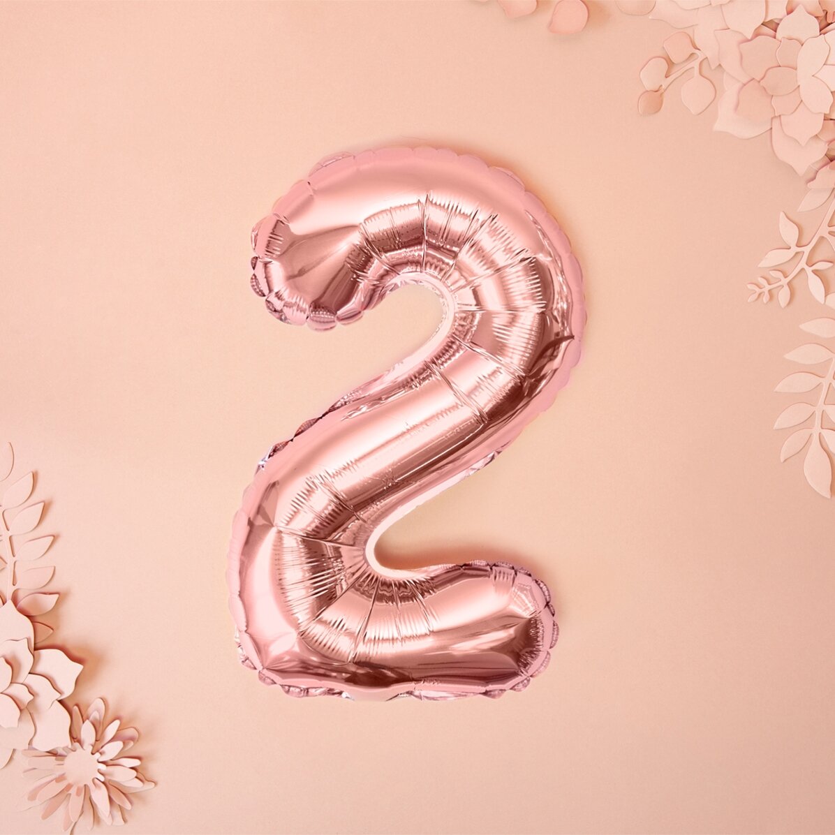 Luftballons – Rosa Zahlen, 35 cm