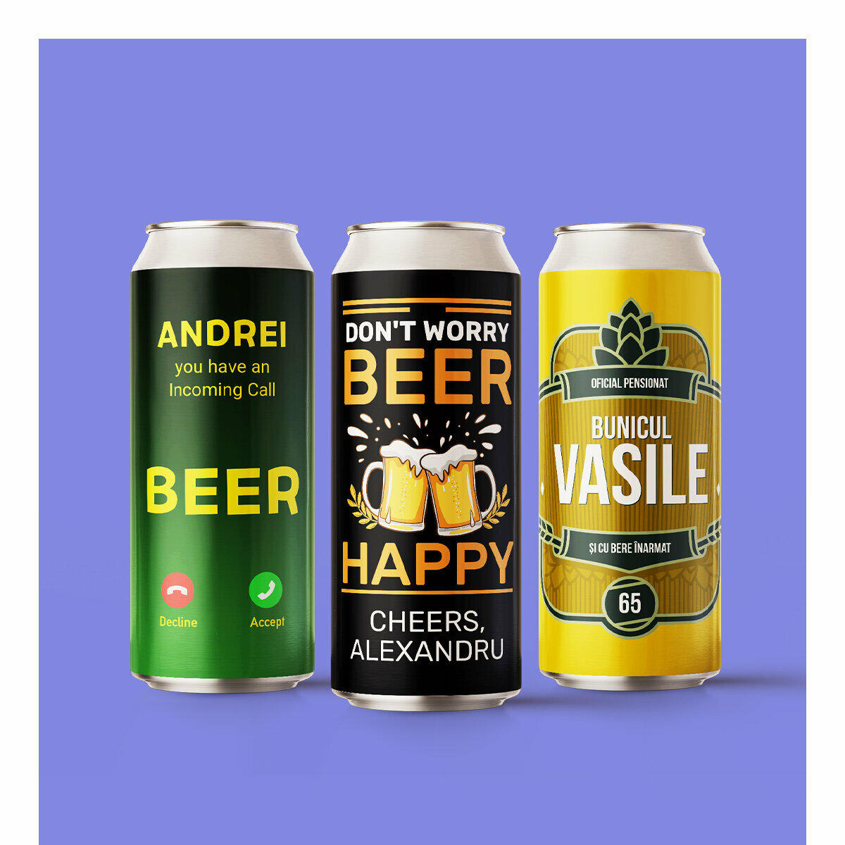 Personalisiertes Dosenbier