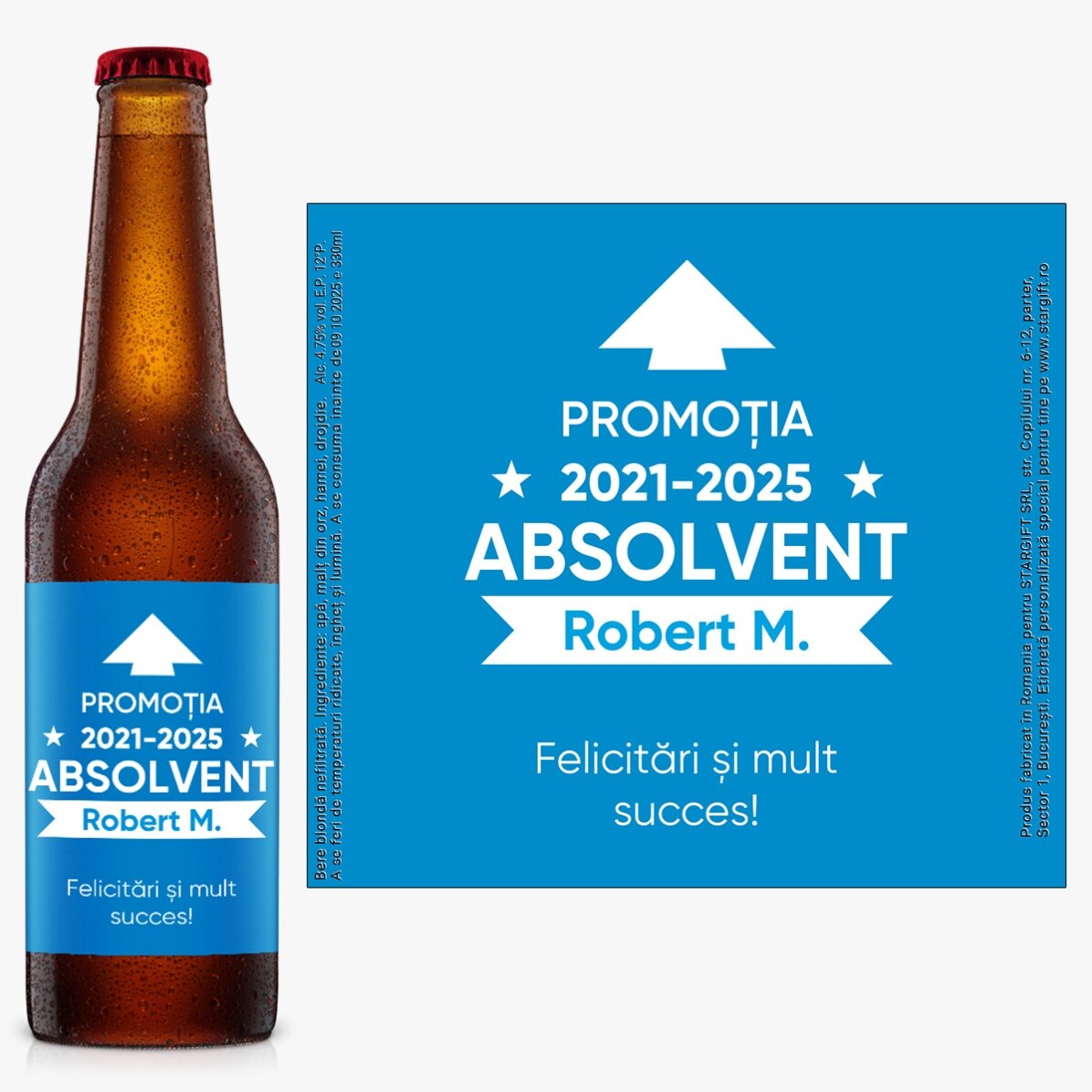Personalisiertes Bier mit Botschaft – So sieht es aus