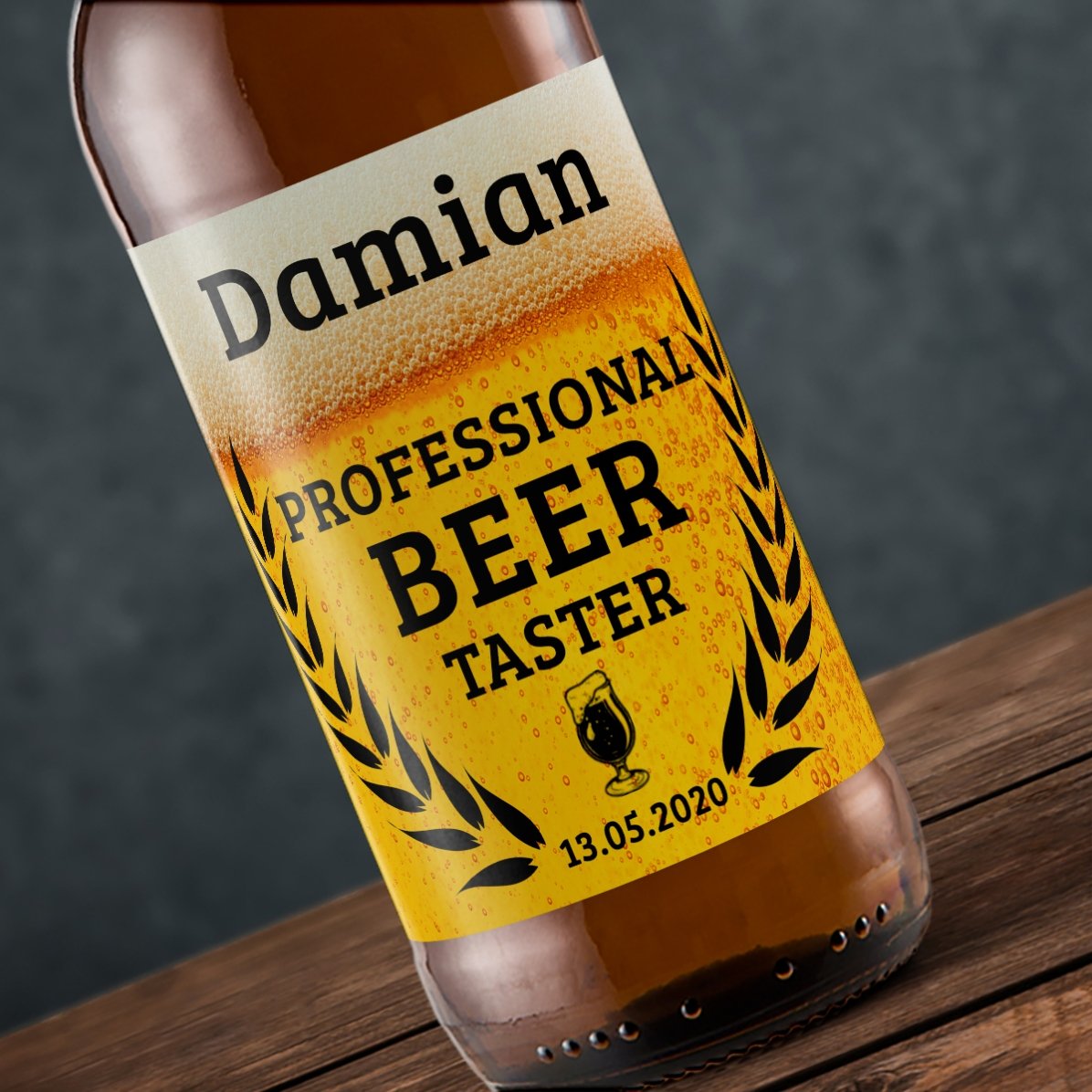 Bier mit individueller Beschriftung – Beer Taster